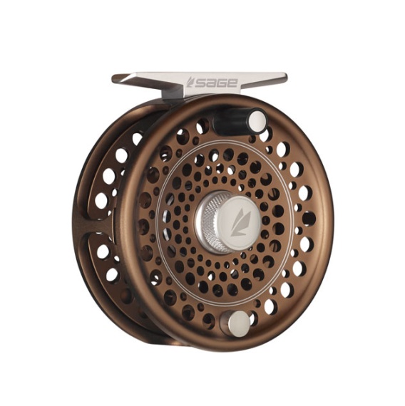 Sage Trout Spey Flyreel Bronze dans le groupe Techniques de pêche / Peche a la mouche / Moulinets mouche et bobines suplémentaires / Moulinets mouche l\'adresse Sportfiskeprylar.se (7400R12301r)