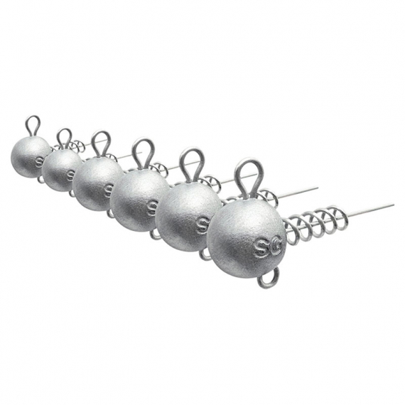 Savage Gear Corkscrew Ballhead dans le groupe Hameçons et terminal tackle / Têtes plombées / Tête plombée à visser l\'adresse Sportfiskeprylar.se (74143r)