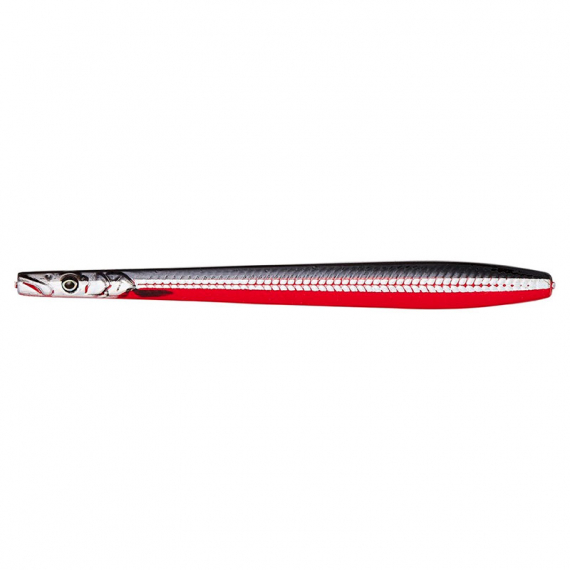 Savage Gear Line Thru Sandeel Nail 10cm 16g - Black Red dans le groupe Leurre de la peche / Leurre truite / Poissons nageurs côtiers l\'adresse Sportfiskeprylar.se (74167)