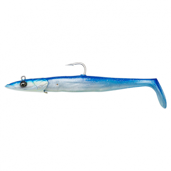Savage Gear Sandeel V2 23.5cm 175g - Blue Pearl Silver 2+1 dans le groupe Leurre de la peche / Leurre souple / Jigs à brochets l\'adresse Sportfiskeprylar.se (74195)