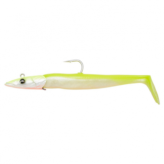 Savage Gear Sandeel V2 23.5cm 175g - Lemon Back 2+1 dans le groupe Leurre de la peche / Leurre souple / Jigs à brochets l\'adresse Sportfiskeprylar.se (74196)