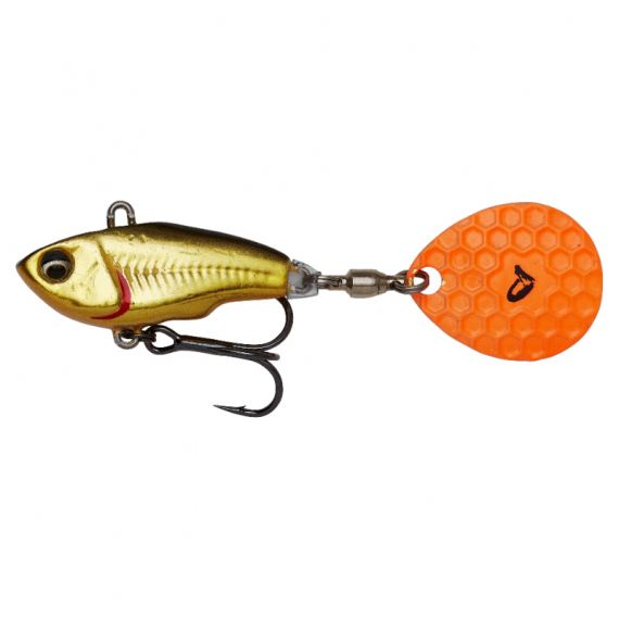 Savage Gear Fat Tail Spin 6,5cm, 16g Sinking - Söder Official Roach dans le groupe Leurre de la peche / Appâts vibrants l\'adresse Sportfiskeprylar.se (75326)