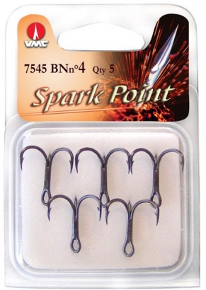 VMC 7545BN Spark Point Strl 2 5-pack dans le groupe Hameçons et terminal tackle / Hamecon peche l\'adresse Sportfiskeprylar.se (7545BN2)