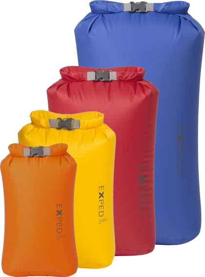 Exped Fold Drybag 4-Pack XS-L dans le groupe Stockage / Sacs étanches l\'adresse Sportfiskeprylar.se (7640171994147EANr)