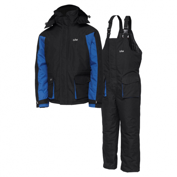 DAM O.T.T. Thermal Suit Black Night/Blue dans le groupe Habits et chaussures l\'adresse Sportfiskeprylar.se (76609r)