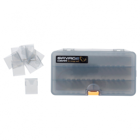 Savage Gear Lurebox 4B Smoke 21.4x11.8x4.5cm dans le groupe Techniques de pêche / Peche carnassier l\'adresse Sportfiskeprylar.se (76774)