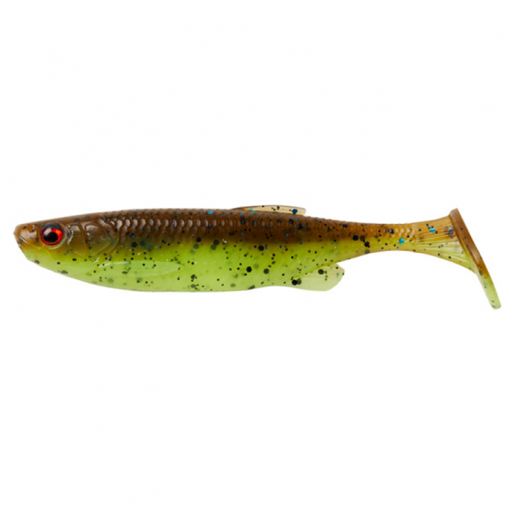 Savage Gear Fat Minnow T-Tail 13cm, 20g (5-pack) Chartreuse Pumpkin dans le groupe Leurre de la peche / Leurre souple / Jigs pour perches et pour sandres l\'adresse Sportfiskeprylar.se (77004)