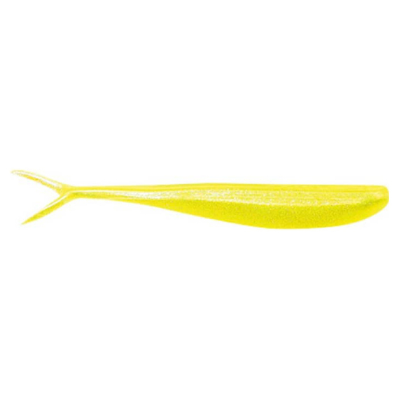 Fin-S Fish, 6,5cm, Chartreuse Silk - 20pack dans le groupe Leurre de la peche / Leurre souple / Leurres souple verticale l\'adresse Sportfiskeprylar.se (78-FS250-027)