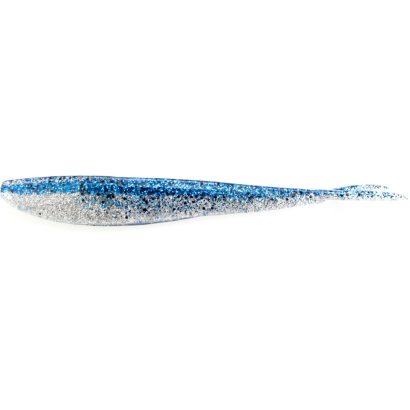 Fin-S Fish, 8,9cm, Blue Ice - 10pack dans le groupe Leurres / Leurres souples / Leurres souple verticale l\'adresse Sportfiskeprylar.se (78-FS350-025)