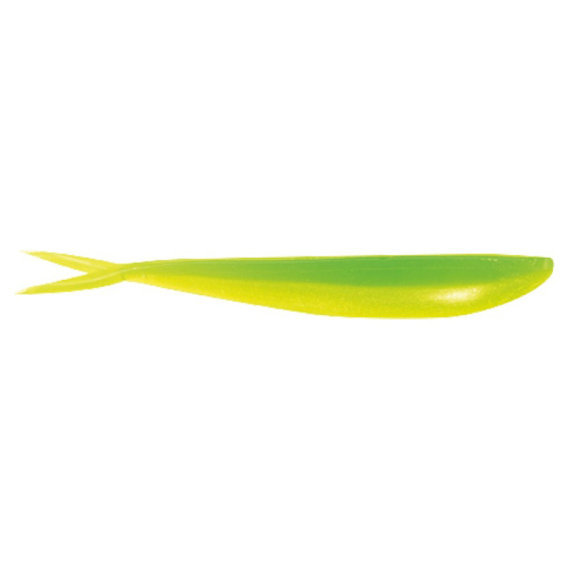 Fin-S Fish, 10cm, Limetreuse - 10pack dans le groupe Leurres / Leurres souples / Leurres souple verticale l\'adresse Sportfiskeprylar.se (78-FS400-174)