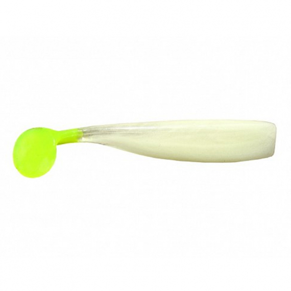 Shaker Shad, 8cm, Glow/ Chartreuse Tail - 8pack dans le groupe Leurres l\'adresse Sportfiskeprylar.se (78-SH325-175)