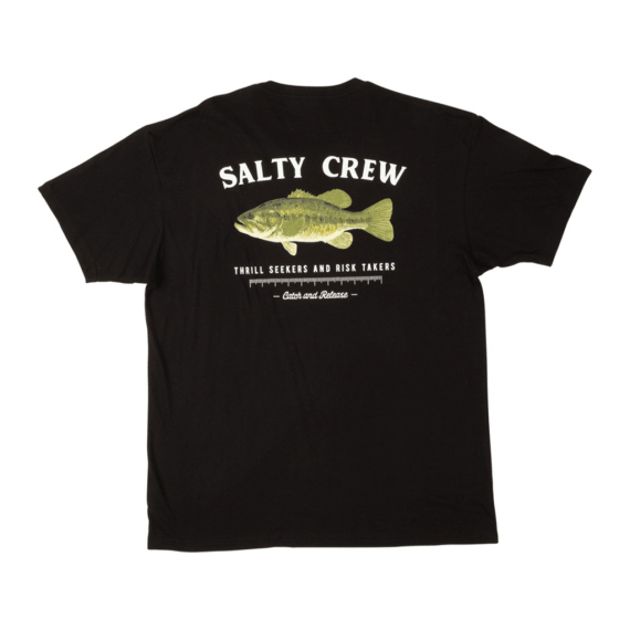 Salty Crew Bigmouth Premium S/S Tee Black dans le groupe Habits et chaussures / Vêtements / T-shirts l\'adresse Sportfiskeprylar.se (804046121473r)