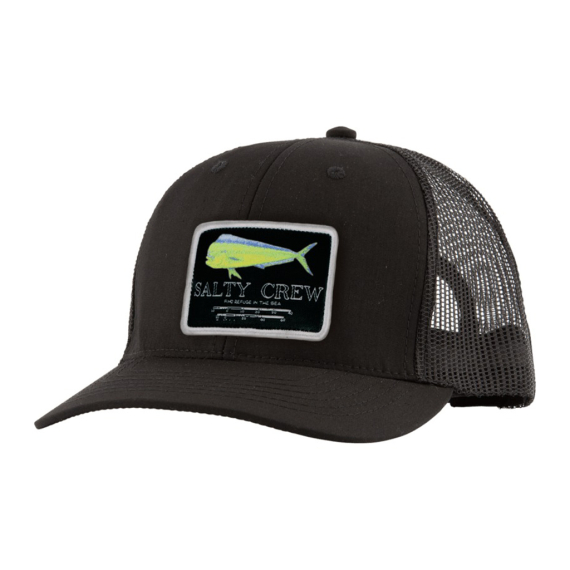 Salty Crew Mahi Mount Retro Trucker Black dans le groupe Habits et chaussures / Chapeau de peche, casquette peche / Casquettes l\'adresse Sportfiskeprylar.se (804046169406)