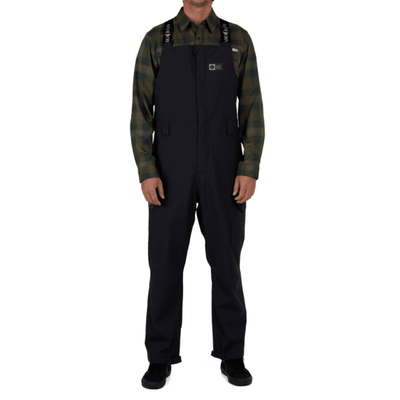 Salty Crew Long Range Bib Black dans le groupe Habits et chaussures / Vêtements / Pantalons de pêche / Combinaisons l\'adresse Sportfiskeprylar.se (804046450993r)