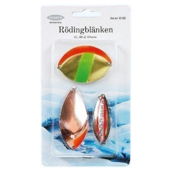 Fladen Charblänke 3-pack dans le groupe Leurre de la peche / Leurres jigging sous glace / Cuillers pêche sous glace l\'adresse Sportfiskeprylar.se (8102)