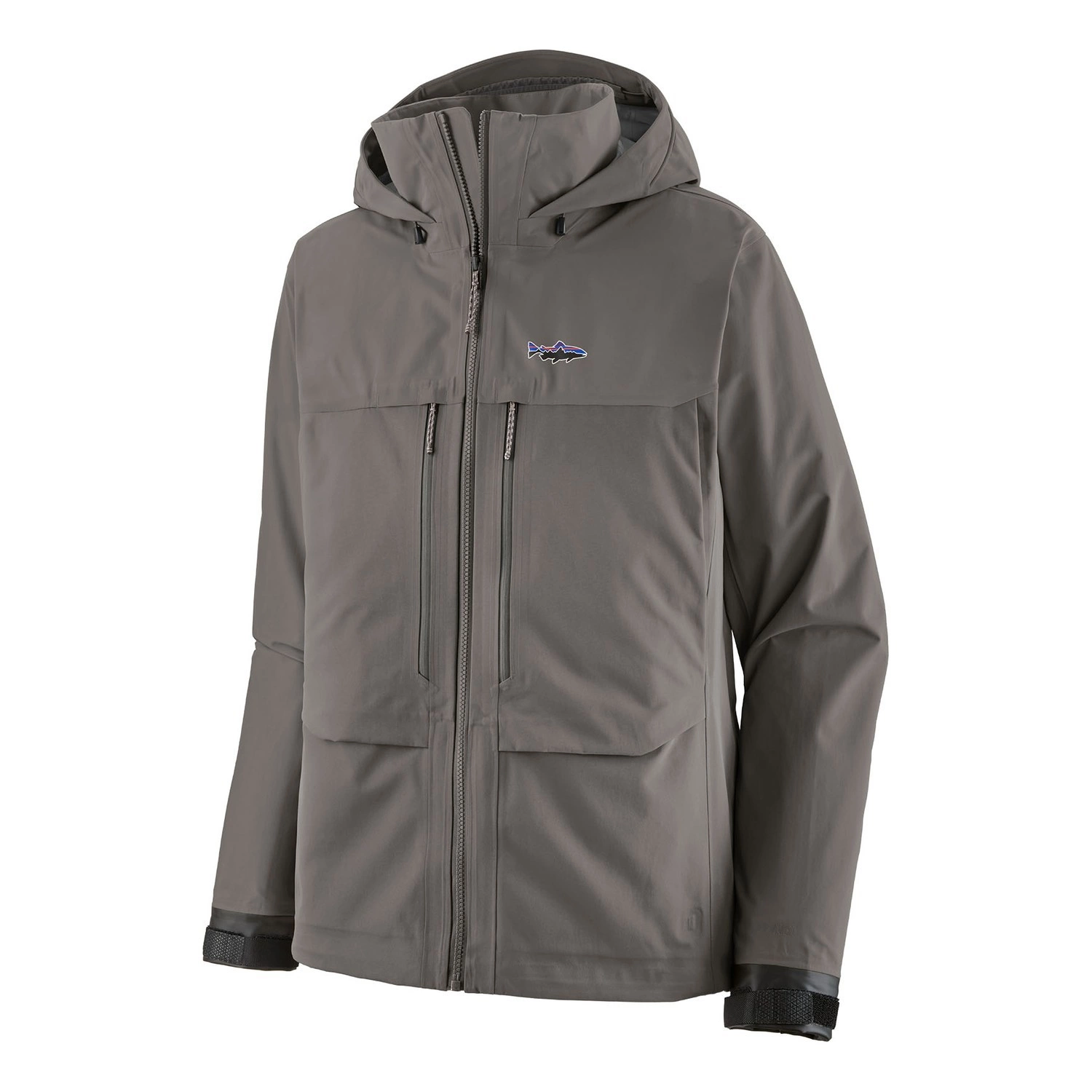 Patagonia M\'s Swiftcurrent Wading Jacket NGRY dans le groupe Habits et chaussures / Vêtements / Vestes de pêche / Vestes de wading l\'adresse Sportfiskeprylar.se (81772-NGRY-XXLr)