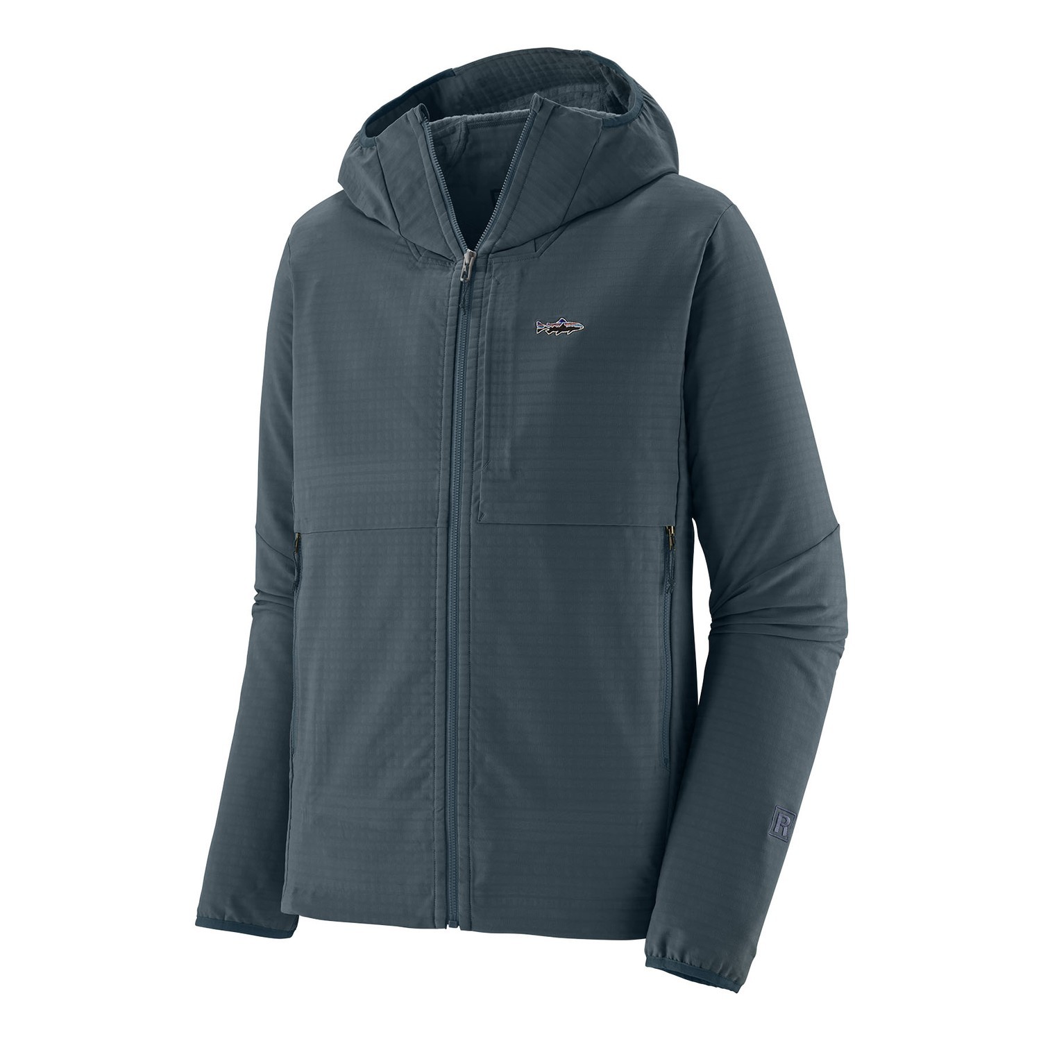 Patagonia M\'s R1 TechFace Fitz Roy Trout Hoody SMTB dans le groupe Habits et chaussures / Vêtements / Vestes de pêche / Coupe-vent l\'adresse Sportfiskeprylar.se (81787-SMTB-XXLr)