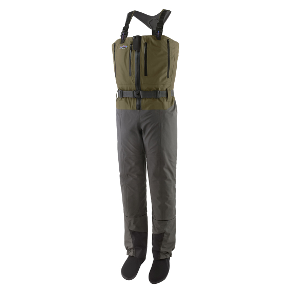 Patagonia M\'s Swiftcurrent Expedition Zip Front Waders Basin Green dans le groupe Habits et chaussures / Waders et équipement de wading / Waders l\'adresse Sportfiskeprylar.se (82365-BSNG-SSSr)