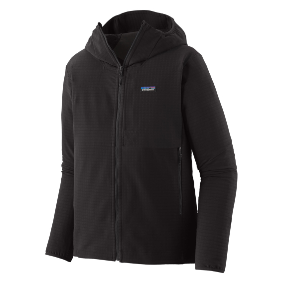 Patagonia M\'s R1 TechFace Hoody Black dans le groupe Habits et chaussures / Habits / veste de peche, veste pecheur / Vestes étanches l\'adresse Sportfiskeprylar.se (83578-BLK-Lr)