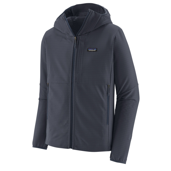 Patagonia M\'s R1 TechFace Hoody Smolder Blue dans le groupe Habits et chaussures / Habits / veste de peche, veste pecheur / Vestes étanches l\'adresse Sportfiskeprylar.se (83578-SMDB-Lr)