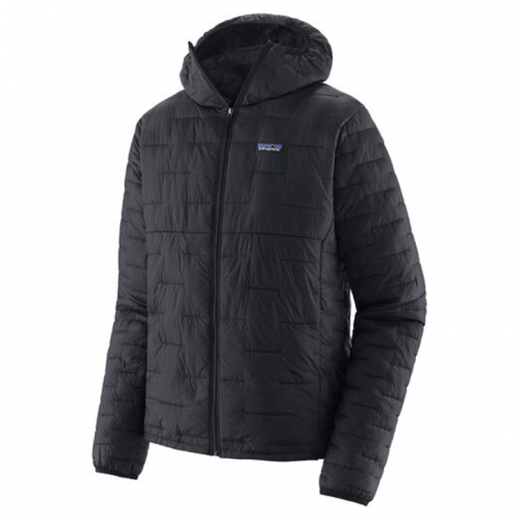 Patagonia M\'s Micro Puff Hoody BLK dans le groupe Habits et chaussures / Habits / veste de peche, veste pecheur / Vestes à doublure en duvet et synthétique l\'adresse Sportfiskeprylar.se (84031-BLKr)