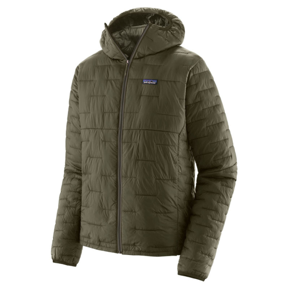 Patagonia M\'s Micro Puff Hoody Pine Needle Green dans le groupe Habits et chaussures / Habits / veste de peche, veste pecheur / Vestes à doublure en duvet et synthétique l\'adresse Sportfiskeprylar.se (84031-PNGR-Sr)