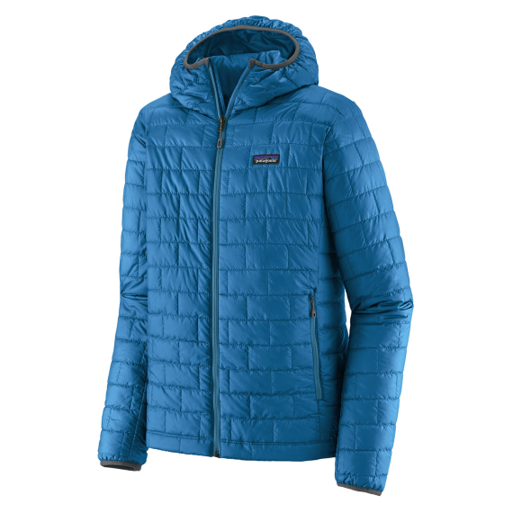 Patagonia M\'s Nano Puff Hoody, Endless Blue dans le groupe Habits et chaussures / Habits / veste de peche, veste pecheur / Vestes à doublure en duvet et synthétique l\'adresse Sportfiskeprylar.se (84222-ENLB-Sr)