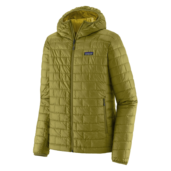 Patagonia M\'s Nano Puff Hoody Graze Green dans le groupe Habits et chaussures / Habits / veste de peche, veste pecheur / Vestes à doublure en duvet et synthétique l\'adresse Sportfiskeprylar.se (84222-GRZG-Sr)