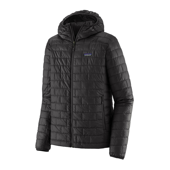 Patagonia Men\'s Nano Puff® Hoody BLK dans le groupe Habits et chaussures / Vêtements / Vestes de pêche / Vestes à doublure en duvet et synthétique l\'adresse Sportfiskeprylar.se (84222BLKr)