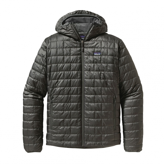 Patagonia Men\'s Nano Puff® Hoody Forge Grey dans le groupe Habits et chaussures / Habits / veste de peche, veste pecheur / Vestes à doublure en duvet et synthétique l\'adresse Sportfiskeprylar.se (84222FGEr)