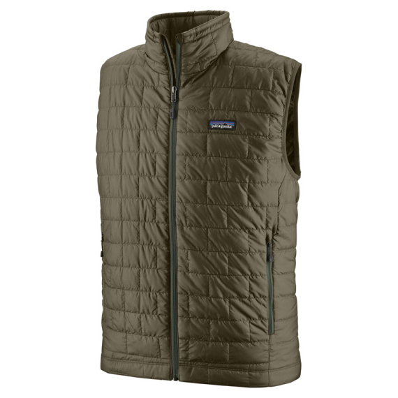 Patagonia M\'s Nano Puff Vest Basin Green w/Tent Green dans le groupe Habits et chaussures / Habits / Vestes / Vestes usage quotidien l\'adresse Sportfiskeprylar.se (84242-BTGN-XSr)