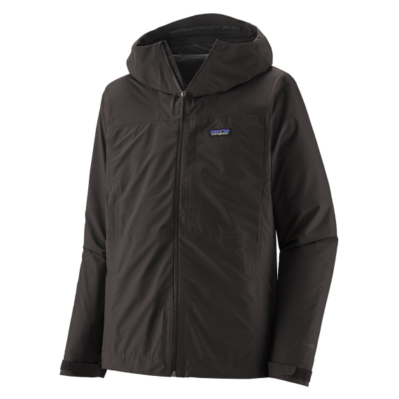 Patagonia M\'s Boulder Fork Rain Jacket Black dans le groupe Habits et chaussures / Habits / veste de peche, veste pecheur / Vestes de pluie l\'adresse Sportfiskeprylar.se (85140-BLK-Sr)