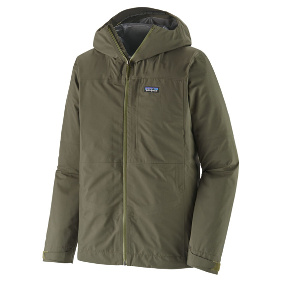 Patagonia M\'s Boulder Fork Rain Jacket Basin Green dans le groupe Habits et chaussures / Habits / veste de peche, veste pecheur / Vestes de pluie l\'adresse Sportfiskeprylar.se (85140-BSNG-Sr)