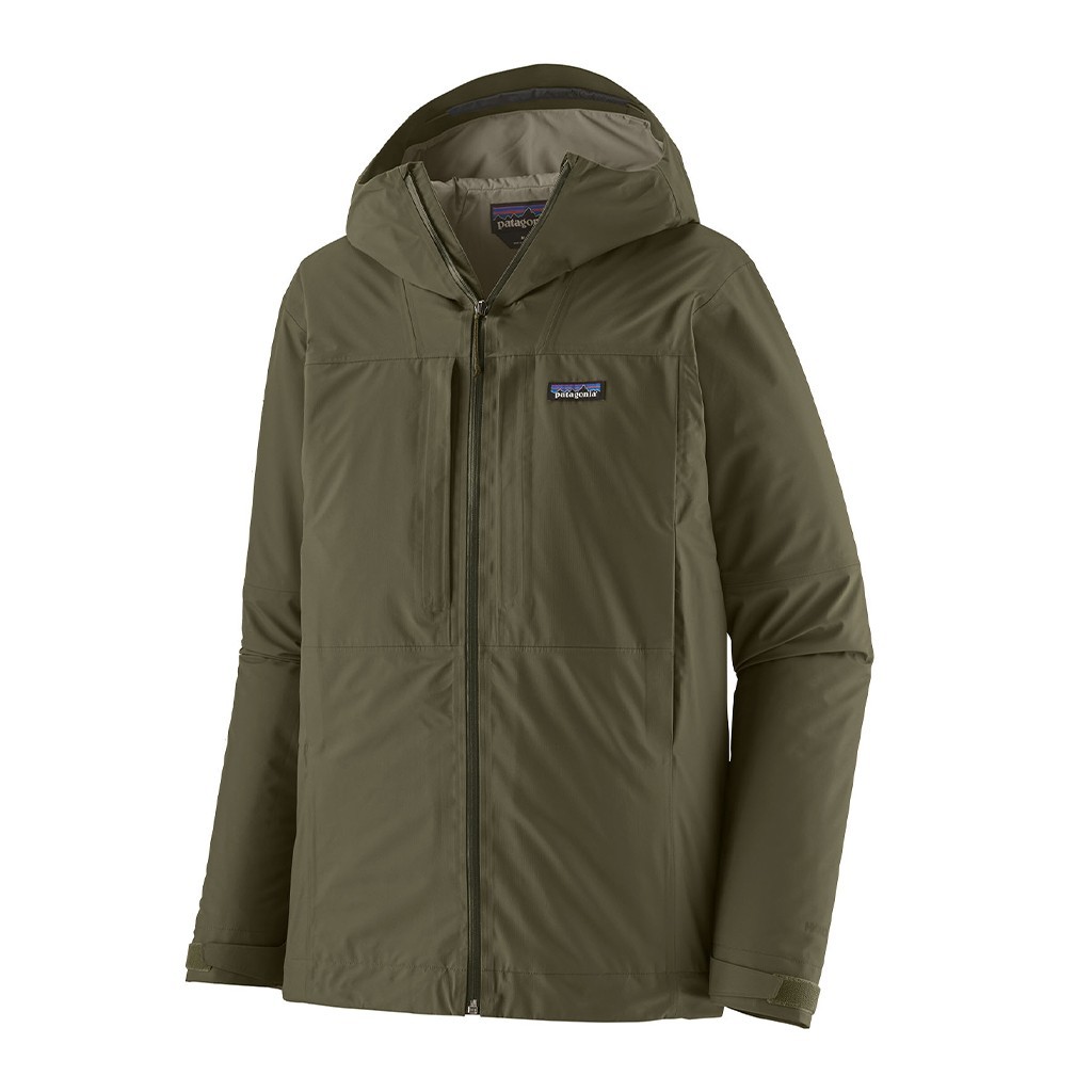 Patagonia M\'s Insulated Boulder Fork Rain Jacket BSNG dans le groupe Habits et chaussures / Vêtements / Vestes de pêche / Vestes de pluie l\'adresse Sportfiskeprylar.se (85220-BSNG-XXLr)