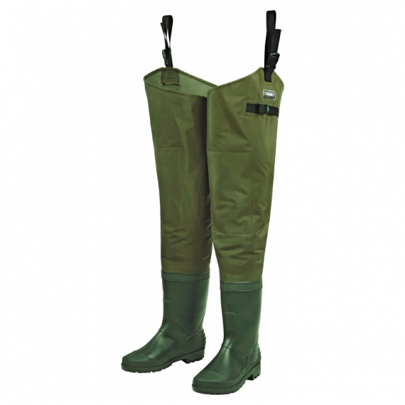 DAM Hydroforce Nylon Taslan Hip Wader Bootfoot Green dans le groupe Habits et chaussures / Waders et équipement de wading / Waders l\'adresse Sportfiskeprylar.se (8714040r)