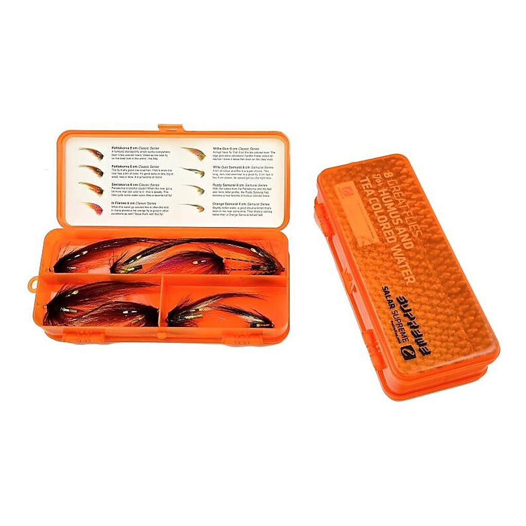 Frödin 8 Great Flies For Humus & Tea Colored Water dans le groupe Leurre de la peche / Mouches l\'adresse Sportfiskeprylar.se (8GF-3HT)