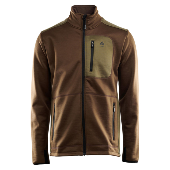 Aclima WoolShell Jacket M\'s Dark Earth/ Capers dans le groupe Habits et chaussures / Habits / veste de peche, veste pecheur / Vestes polaire l\'adresse Sportfiskeprylar.se (90-105268r)