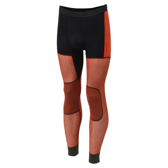 Aclima WoolNet Hybrid Longs M\'s Jet Black/Tarmac/Gold Flame dans le groupe Habits et chaussures / Habits / Vêtements chauds et sous vêtements / Sous-vêtements bas l\'adresse Sportfiskeprylar.se (90-110022r)
