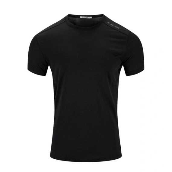 Aclima LightWool 140 Trail Tee M\'s Jet Black dans le groupe Habits et chaussures / Habits / T-shirts l\'adresse Sportfiskeprylar.se (90-110400r)