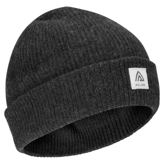 Aclima ReBorn Felted Beanie Dark Grey Melange dans le groupe Habits et chaussures / Chapeau de peche, casquette peche / Bérets et chapeaux l\'adresse Sportfiskeprylar.se (90-110746)
