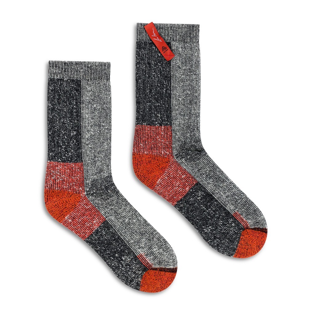 Aclima HotWool Lars Monsen Socks Grey Melange dans le groupe Vêtements & Chaussures / Vêtements / Vêtements chauds et sous vêtements / Chaussettes l\'adresse Sportfiskeprylar.se (90-112220r)