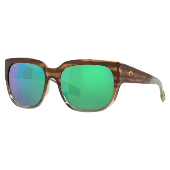 Costa Waterwoman Shiny Ocean Jade - Green Mirror 580G dans le groupe Habits et chaussures / Lunettes / lunette polarisante peche l\'adresse Sportfiskeprylar.se (90041258)