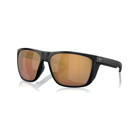 Costa Ferg XL Matte Black - Gold Mirror 580G dans le groupe Habits et chaussures / Lunettes / lunette polarisante peche l\'adresse Sportfiskeprylar.se (90121362)