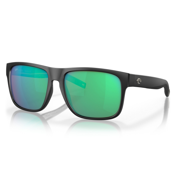 Costa Spearo XL Matte Black - Green Mirror 580G dans le groupe Habits et chaussures / Lunettes / lunette polarisante peche l\'adresse Sportfiskeprylar.se (90130259)