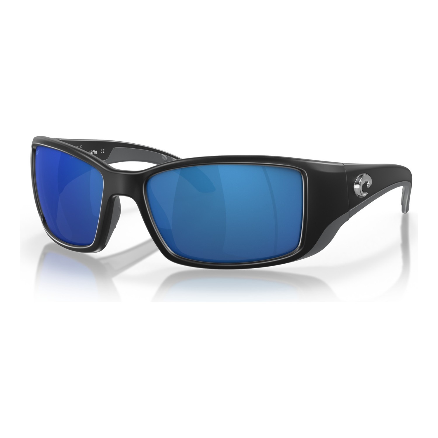 Costa Blackfin-11 Matte Black-Blue Mirror 580P dans le groupe Vêtements & Chaussures / Lunettes de soleil / lunette polarisante peche l\'adresse Sportfiskeprylar.se (90140762)