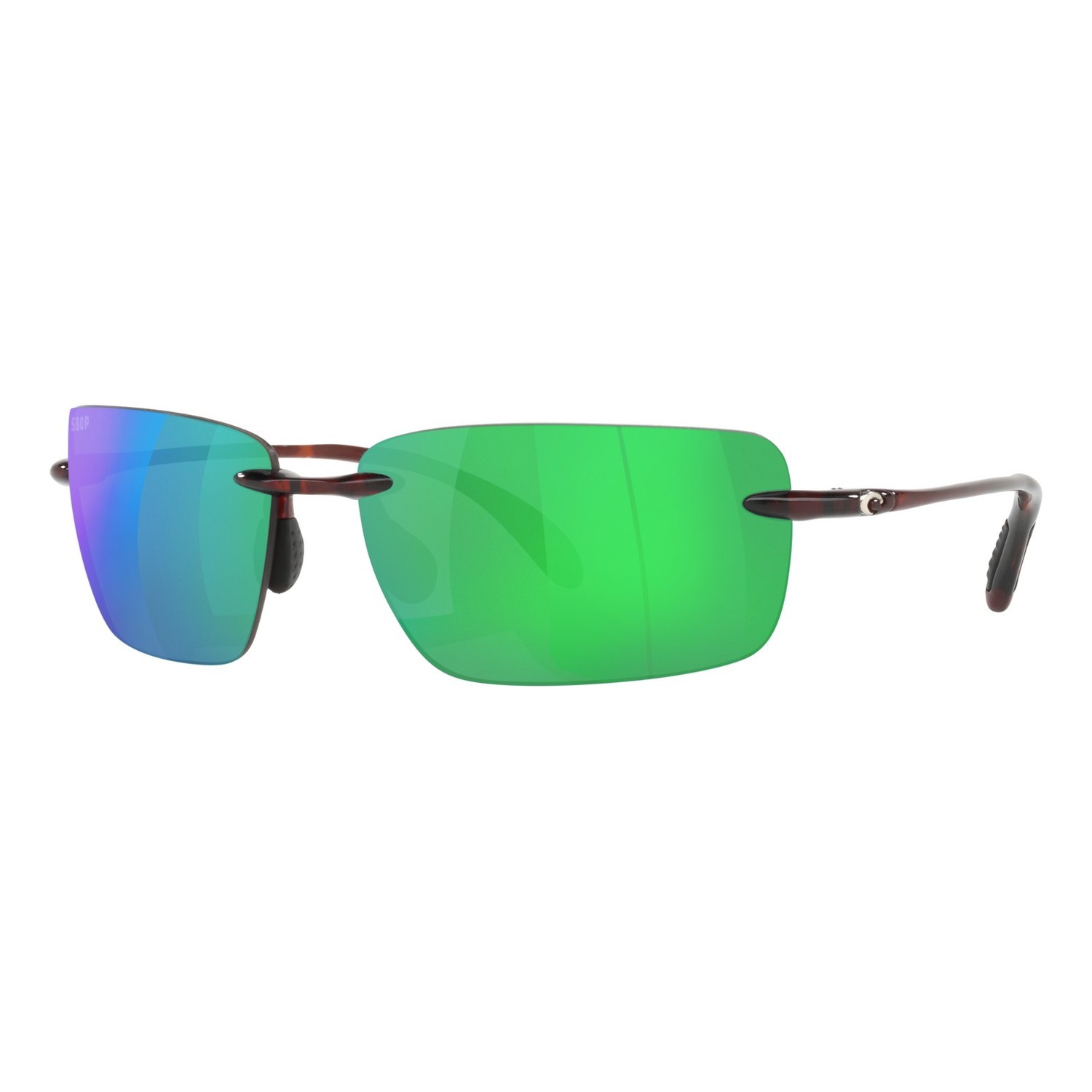 Costa Gulf Shore-10 Shiny Tortoise-Green Mirror 580P dans le groupe Vêtements & Chaussures / Lunettes de soleil / lunette polarisante peche l\'adresse Sportfiskeprylar.se (90740366)