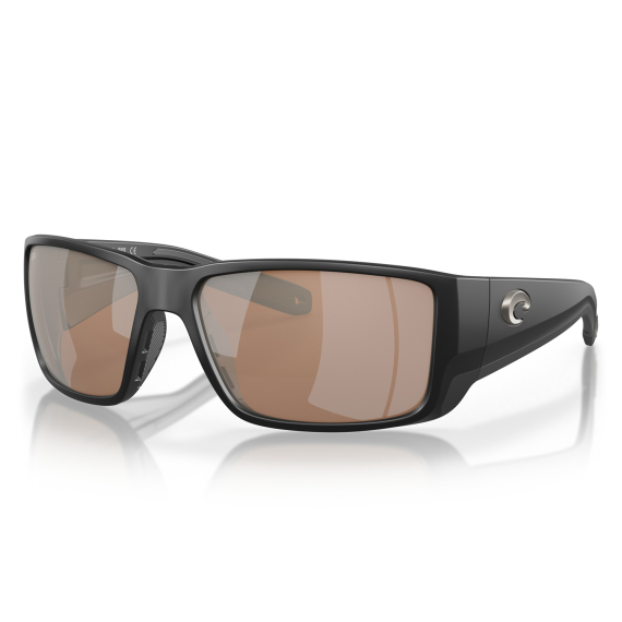 Costa Blackfin Pro Matte Black - Copper Silver Mirror 580G dans le groupe Habits et chaussures / Lunettes / lunette polarisante peche l\'adresse Sportfiskeprylar.se (90780360)