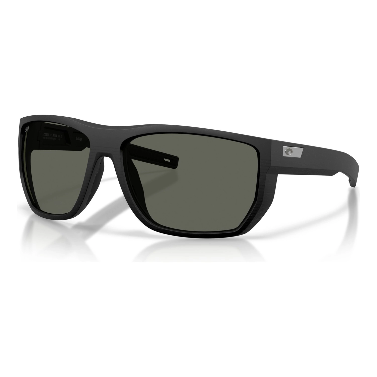 Costa Santiago - Netplus Black - Gray 580G dans le groupe Vêtements & Chaussures / Lunettes de soleil / lunette polarisante peche l\'adresse Sportfiskeprylar.se (90850563)