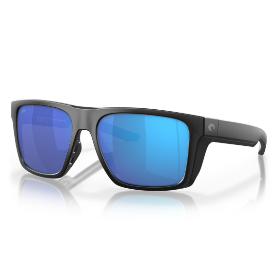 Costa Lido Matte Black Blue Mirror 580G dans le groupe Habits et chaussures / Lunettes / lunette polarisante peche l\'adresse Sportfiskeprylar.se (91040157)