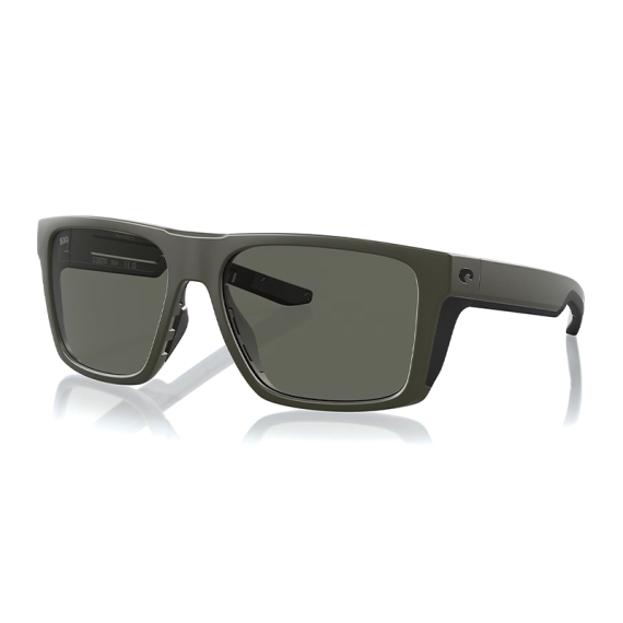 Costa Lido Matte Olive Gray 580G dans le groupe Habits et chaussures / Lunettes de soleil / lunette polarisante peche l\'adresse Sportfiskeprylar.se (91041557)